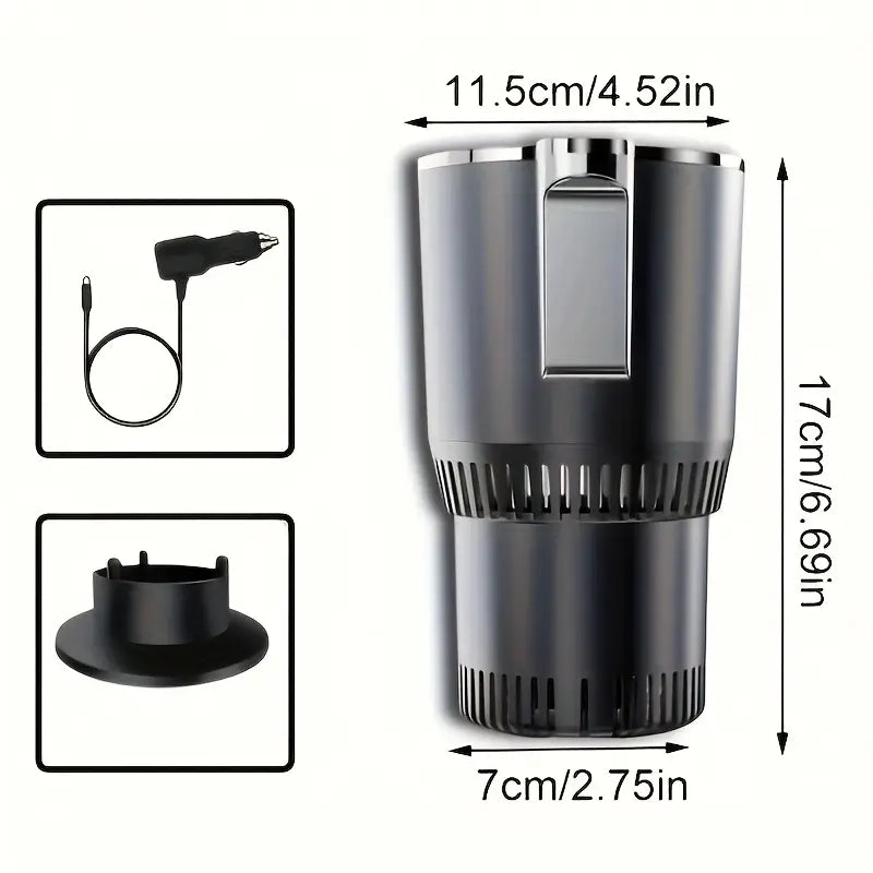 Cool & Hot To Go – 2-in-1 Car Beverage Cooler and Warmer