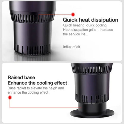 Cool & Hot To Go – 2-in-1 Car Beverage Cooler and Warmer
