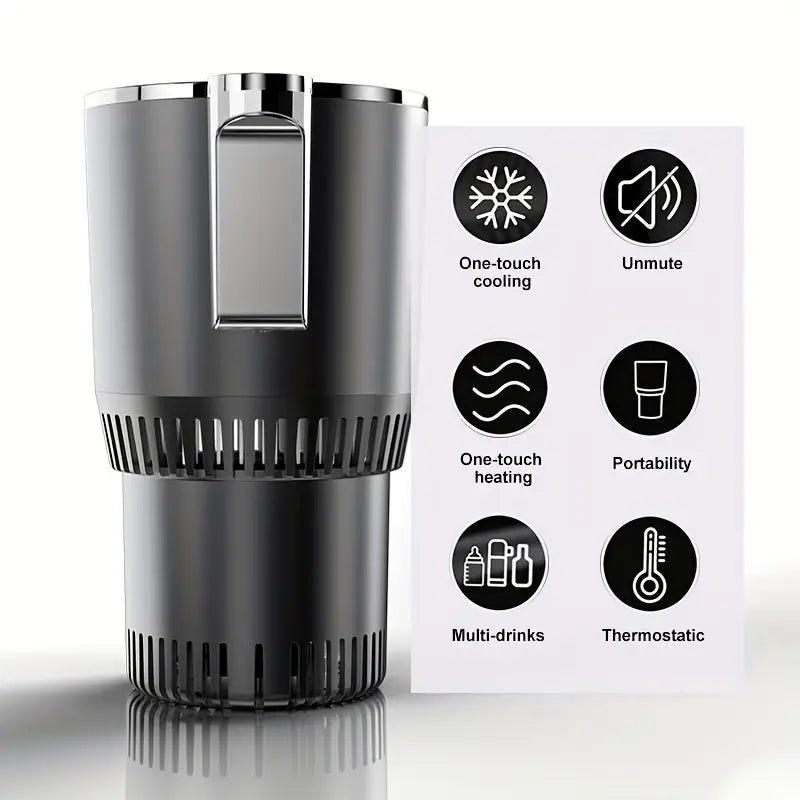 Cool & Hot To Go – 2-in-1 Car Beverage Cooler and Warmer